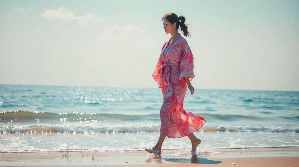 Découvrez les kimono plage qui subliment votre été