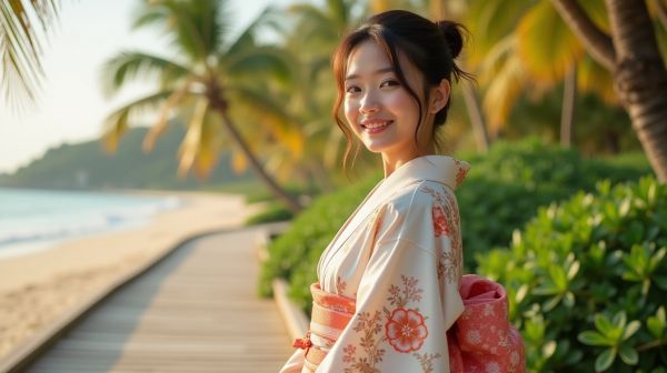 Kimono plage : le choix idéal pour allier confort et style