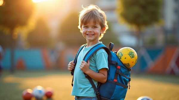 Sac à dos enfant pour activités sportives : style, confort et durabilité pour accompagner l'énergie des petits